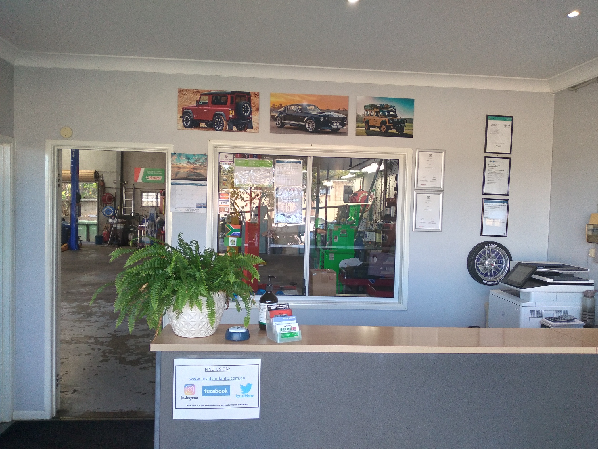 Headland Auto Servicing & Air Conditioning - Logo
