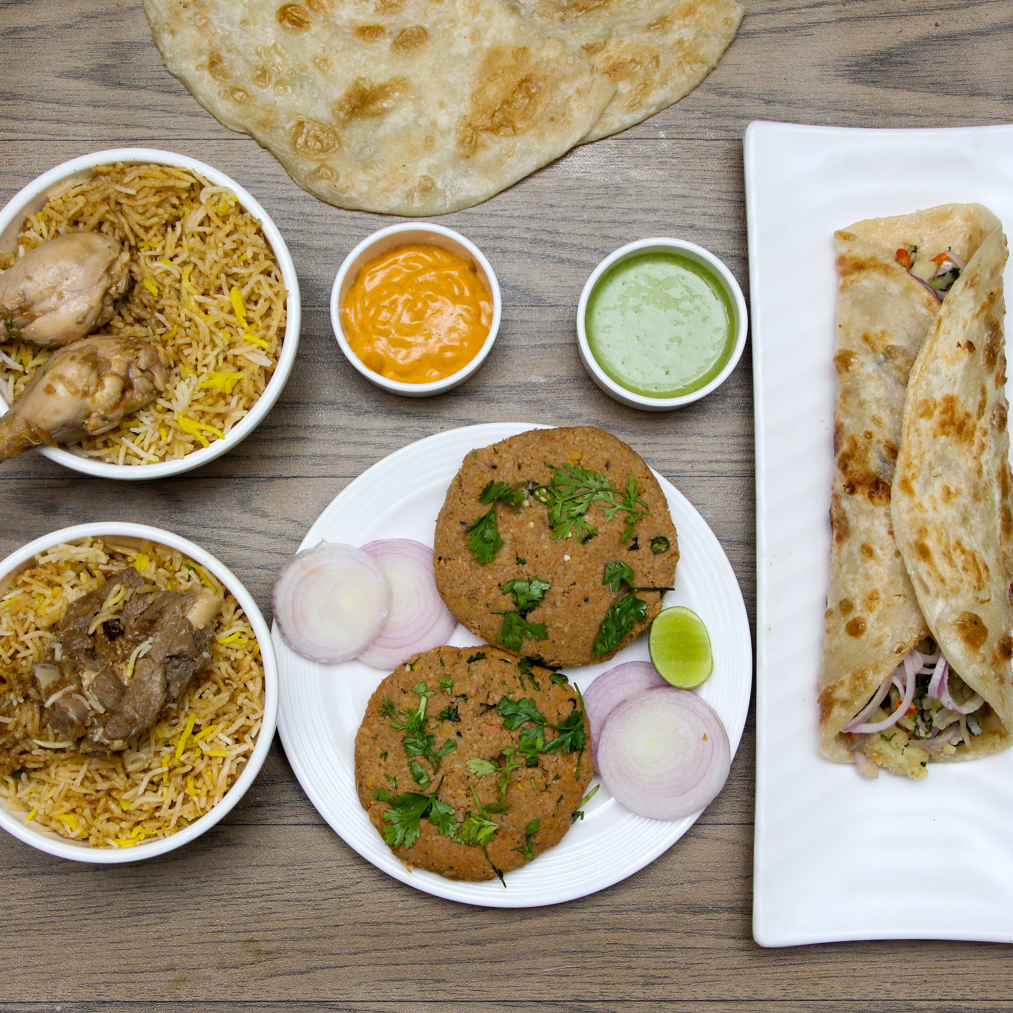 Healthy Rolls N Biryani - Logo