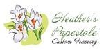 Heather&s;s Papertole &a; Custom Framing - Logo