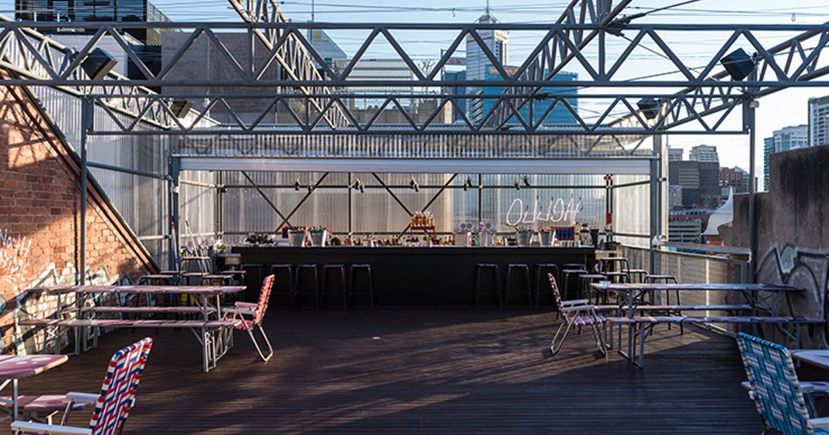 Hello Rooftop Bar @ The Rechabite - Logo