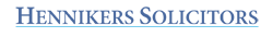 Hennikers Solicitors - Logo