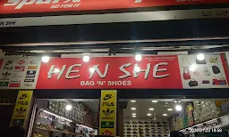 He N She Bag 'N' Shoes - Logo