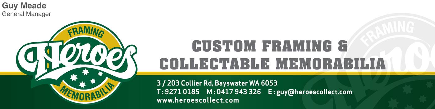 Heroes Framing and Memorabilia - Cover photo