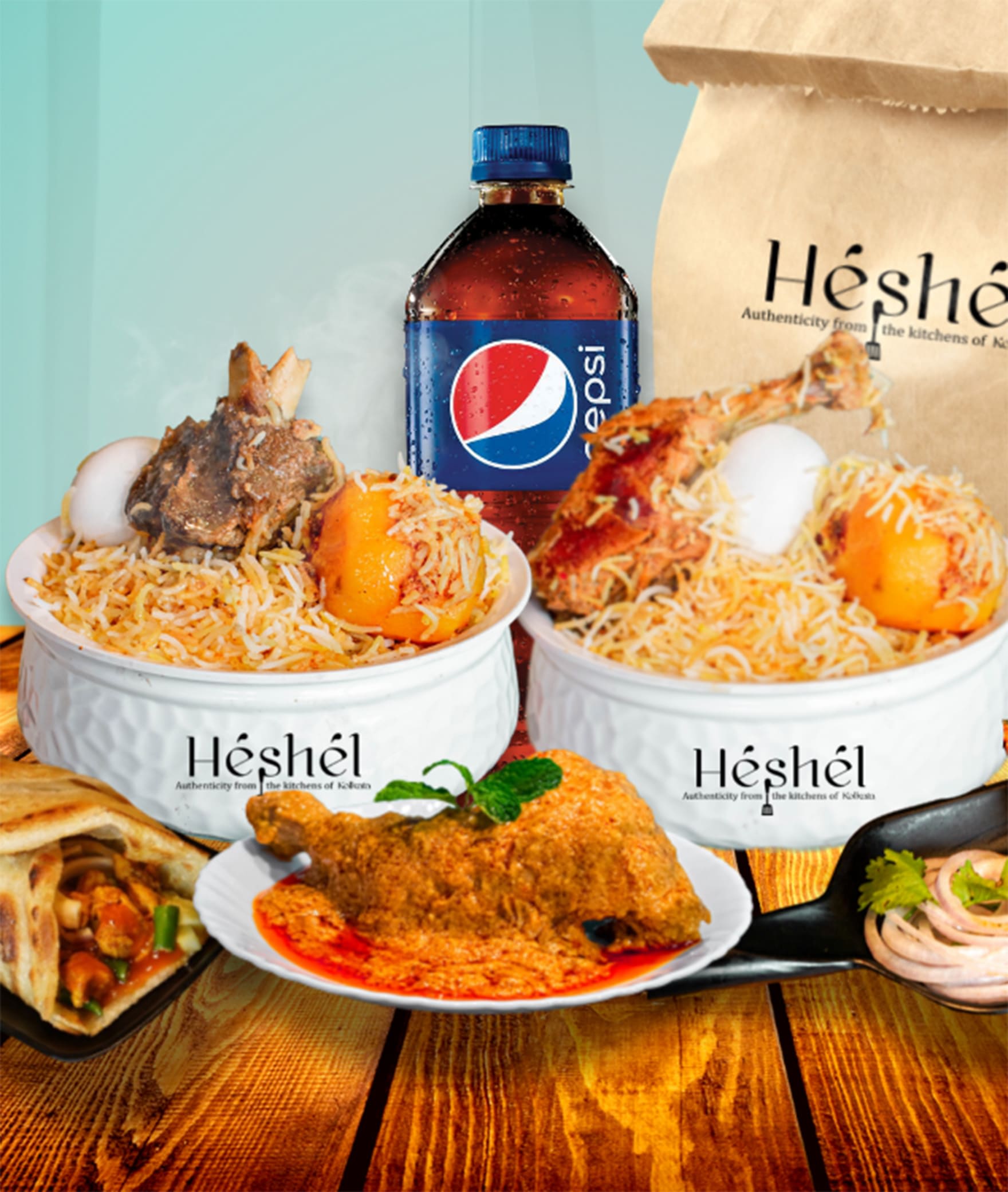 Heshel-Authenticity from the Kitchens of Kolkata - Logo
