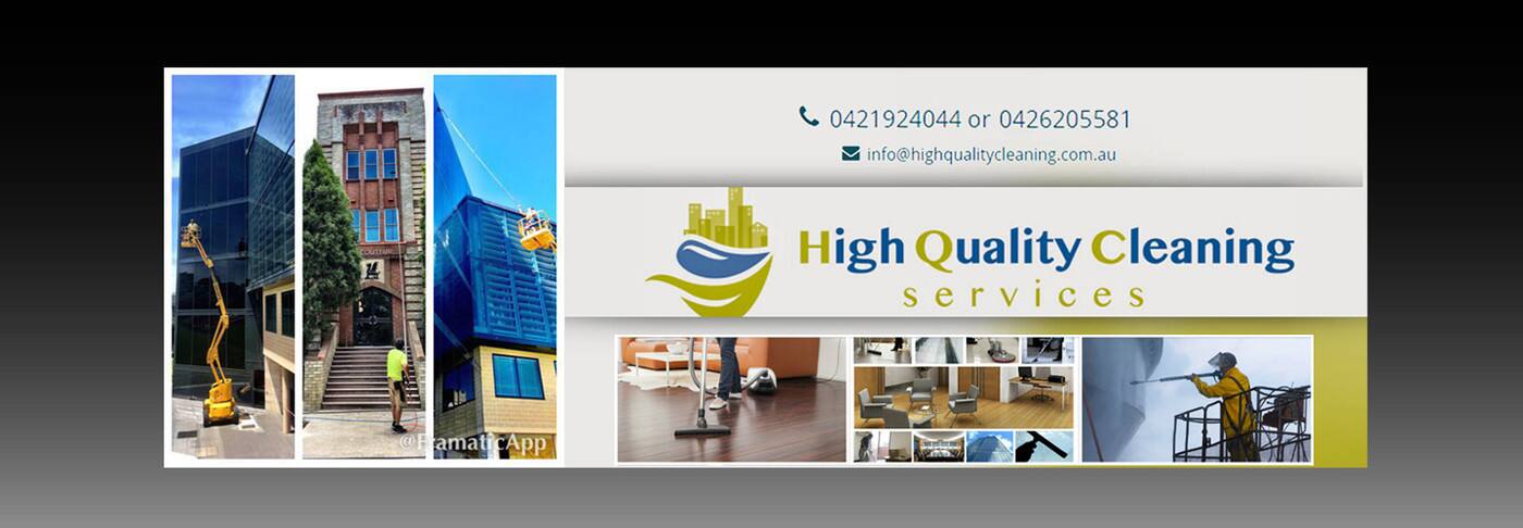 High Quality Cleaning - Cover photo