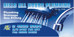 Hills All Hours Plumbing - Logo