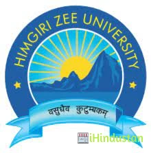 Himgiri Zee University - Logo