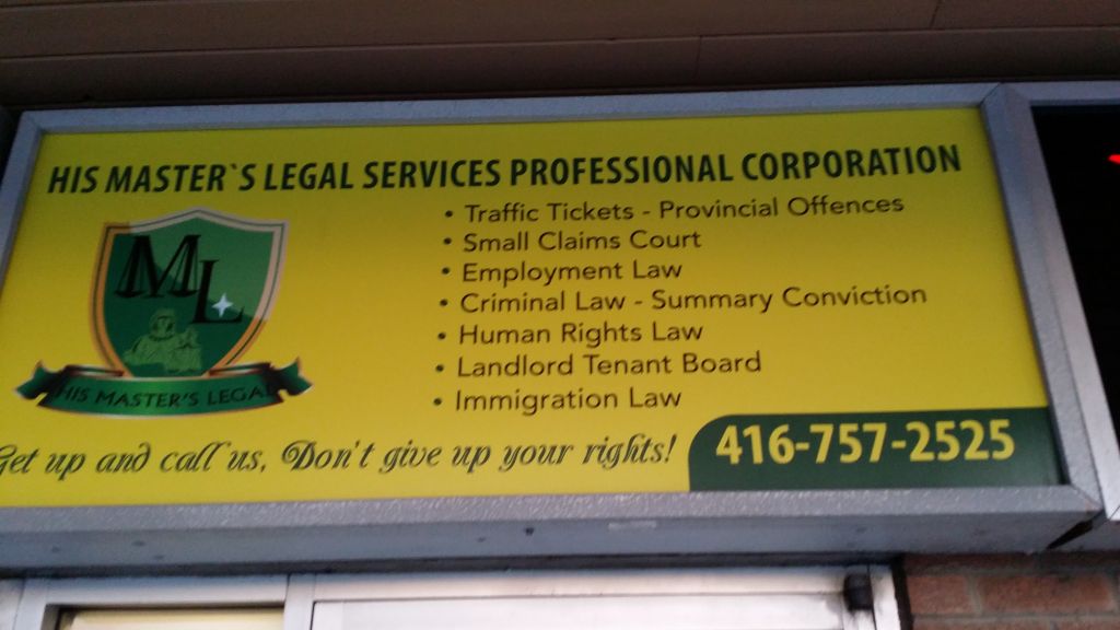 His Master&s;s Legal Services Professional Corp. - Cover photo