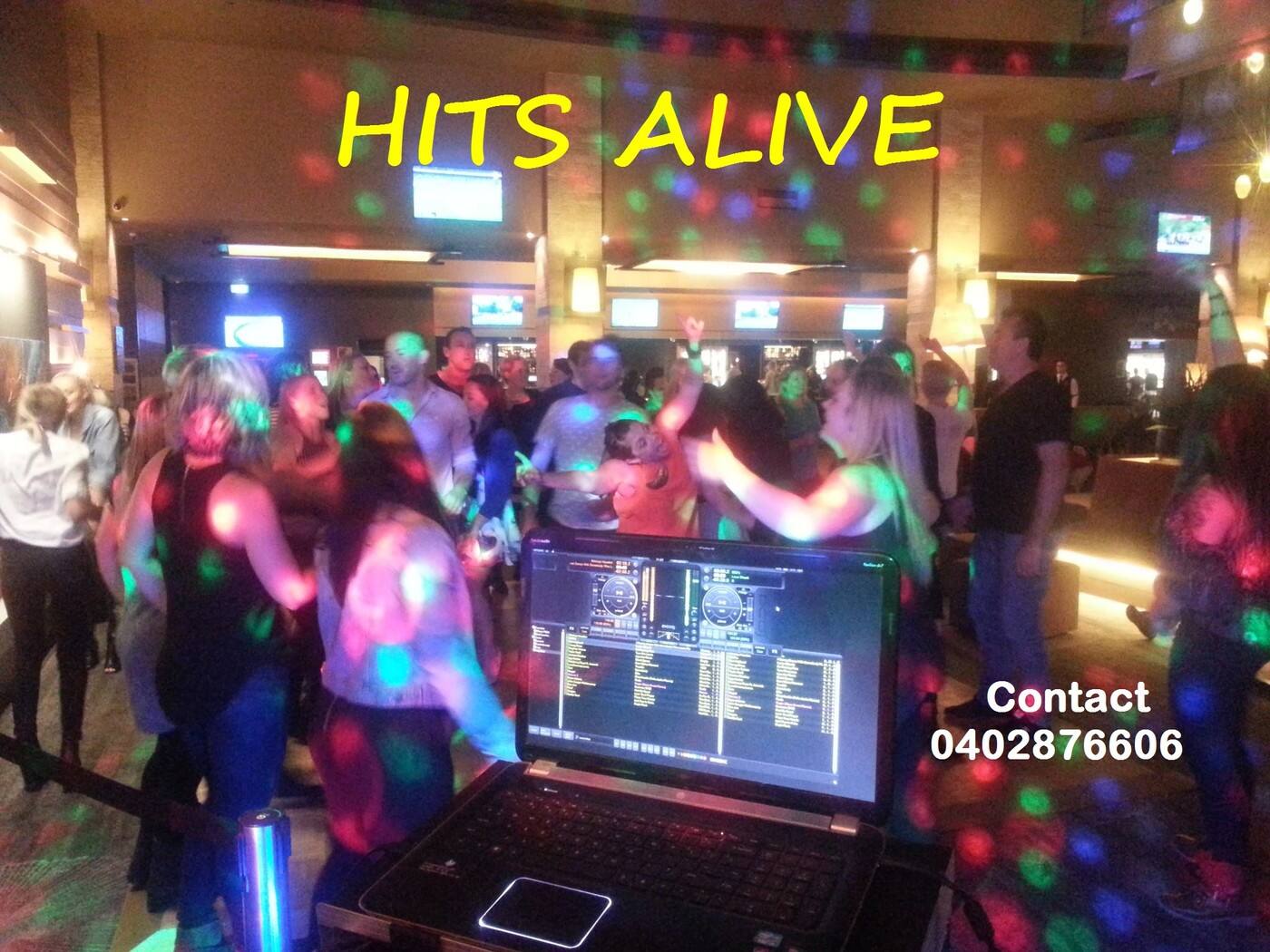 Hits Alive Karaoke & DJ's - Logo