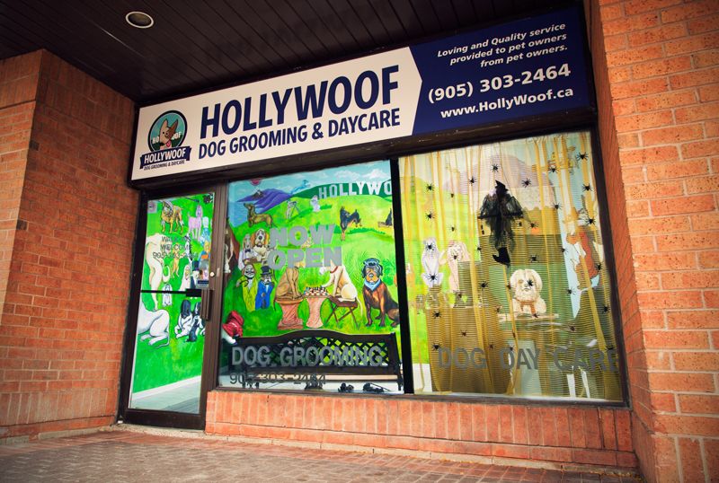HollyWoof Dog Grooming &a; Dog DayCare - Logo