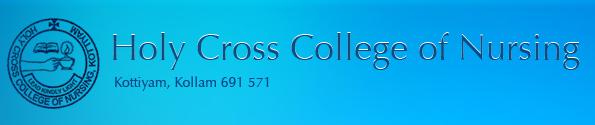 Holy Cross College of Nursing (HCCN), Kollam - Logo