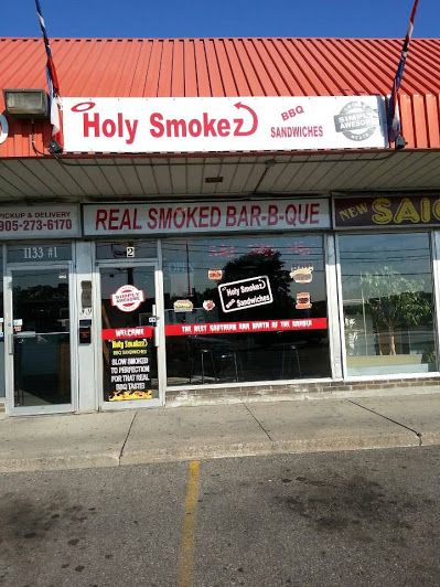 Holy Smokez BBQ Sandwiches - Logo