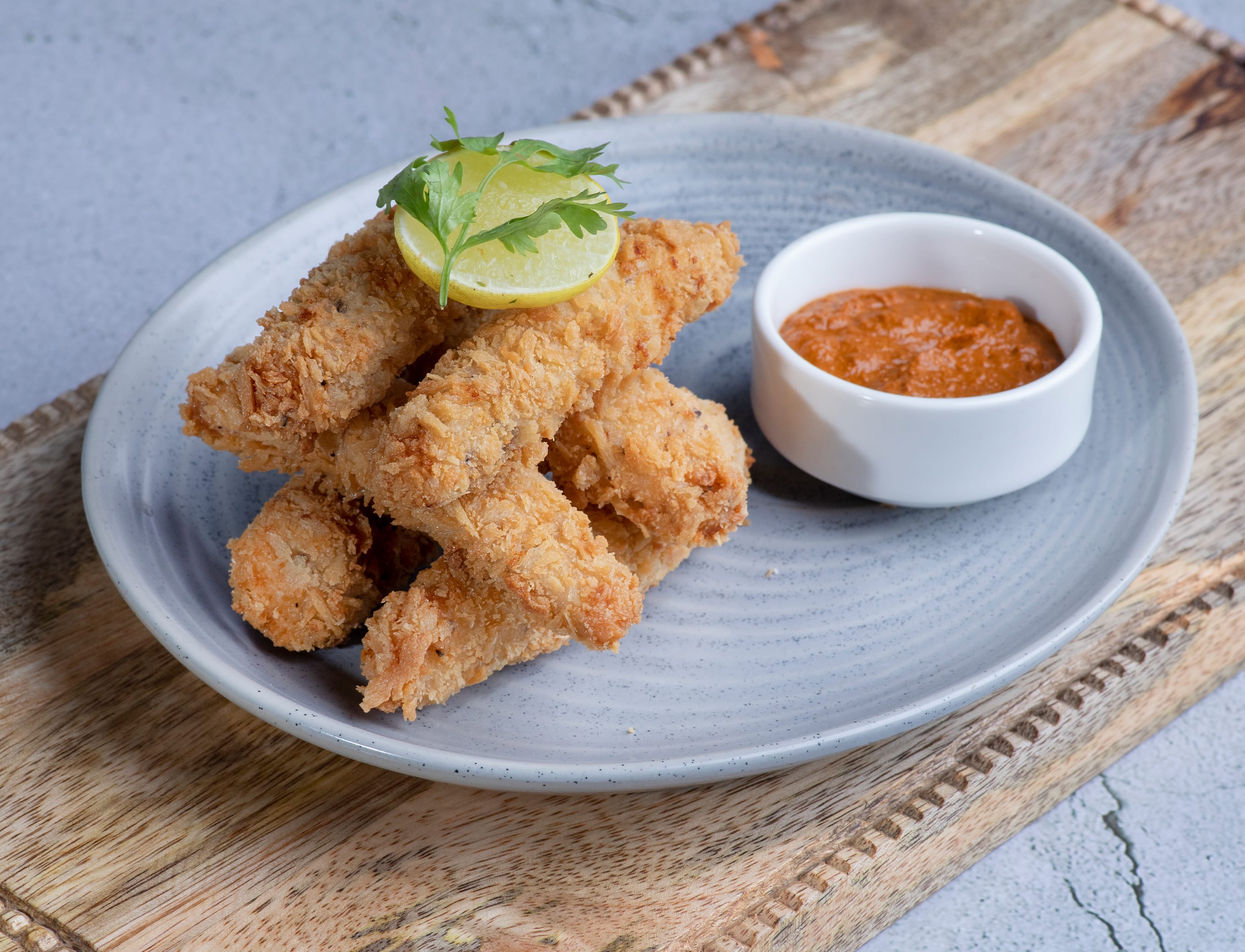 Hot And Crispy Fried Chicken - Logo