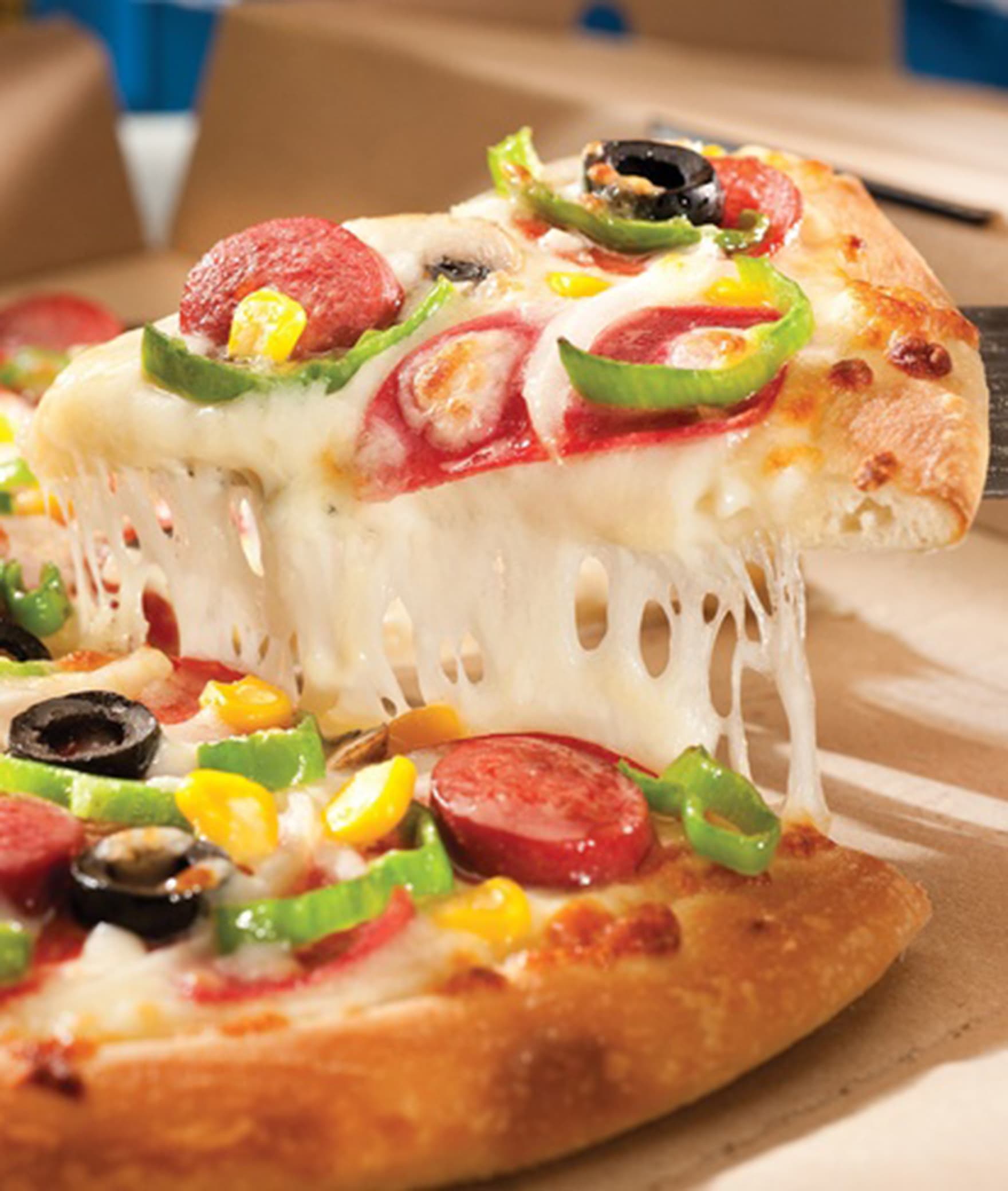 Hot Burst Pizza - Logo