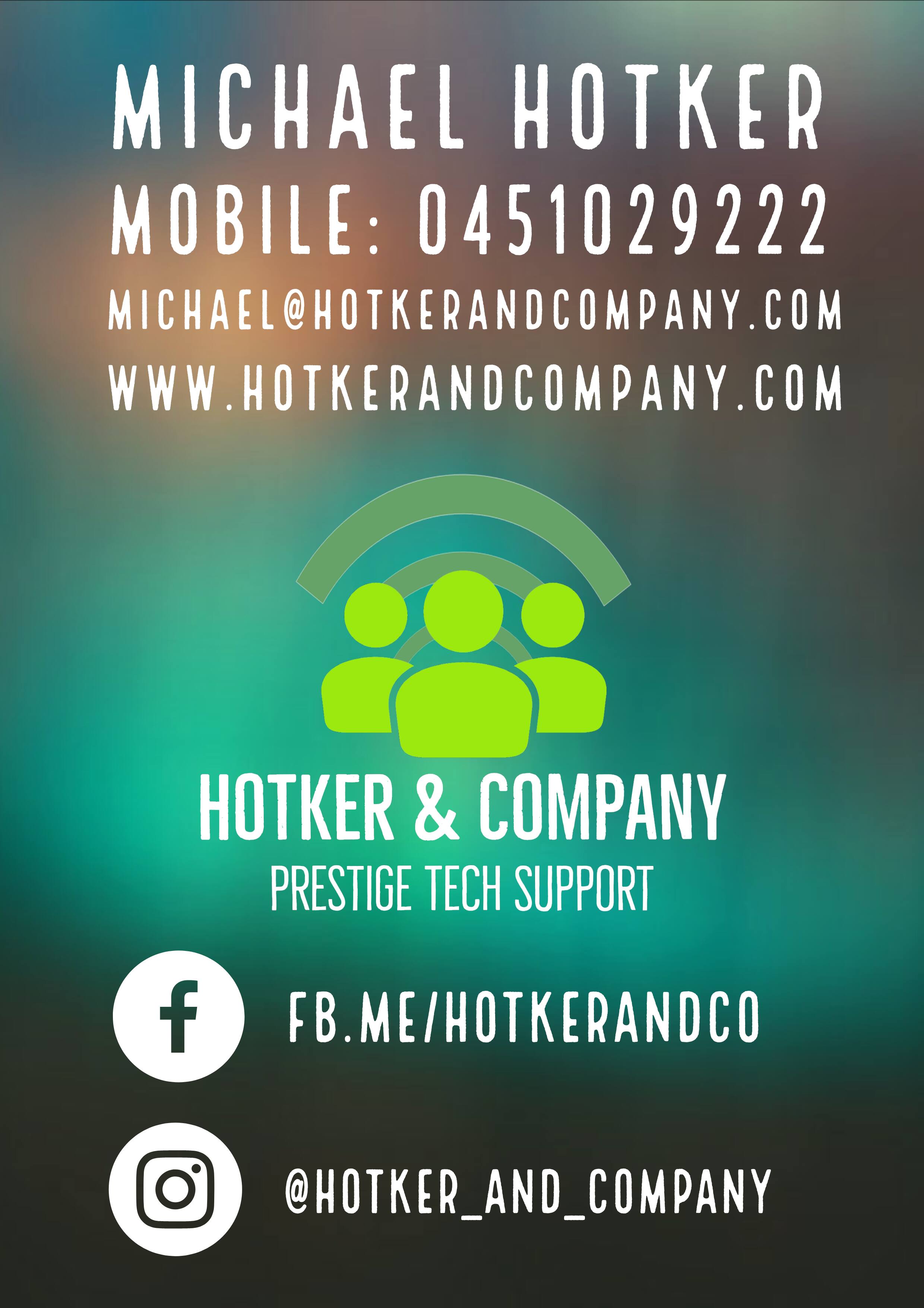 Hotker and Company - Cover photo