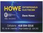 Howe Électricien - Logo