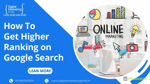 How To Get Higher Ranking on Google Search - Digital Ma - Logo