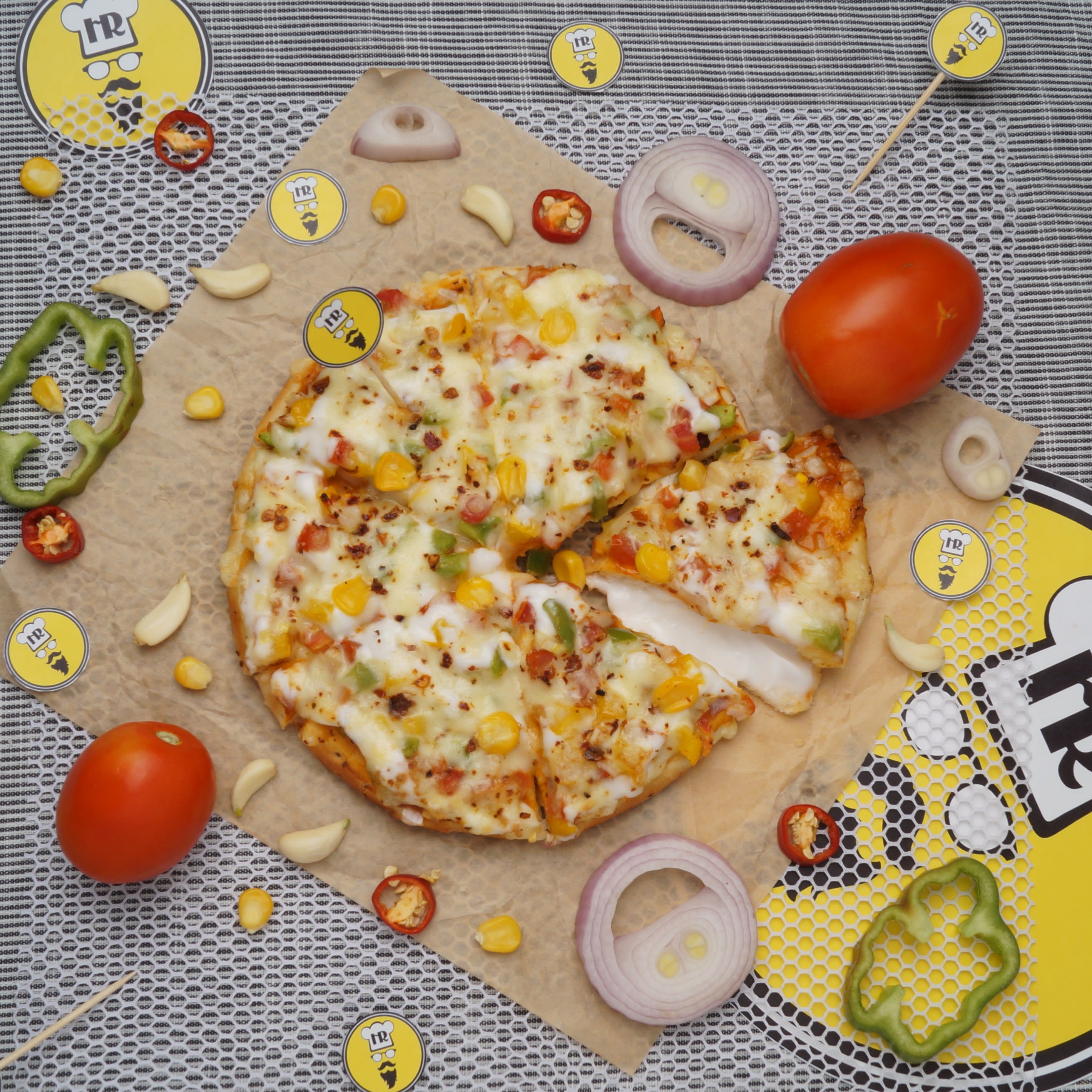 HR Food Zone - Logo