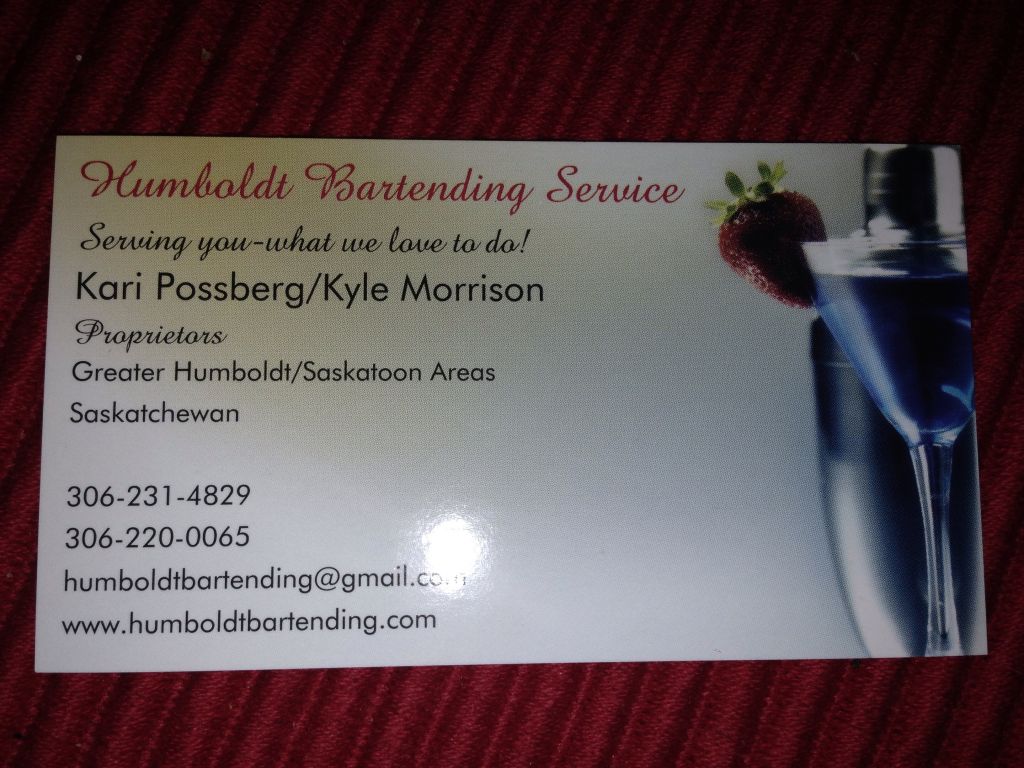 Humboldt Bartending Service - Logo