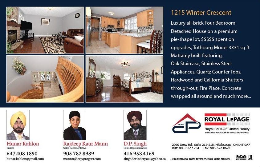 Hunar Kahlon - Royal LePage United Realty - Cover photo