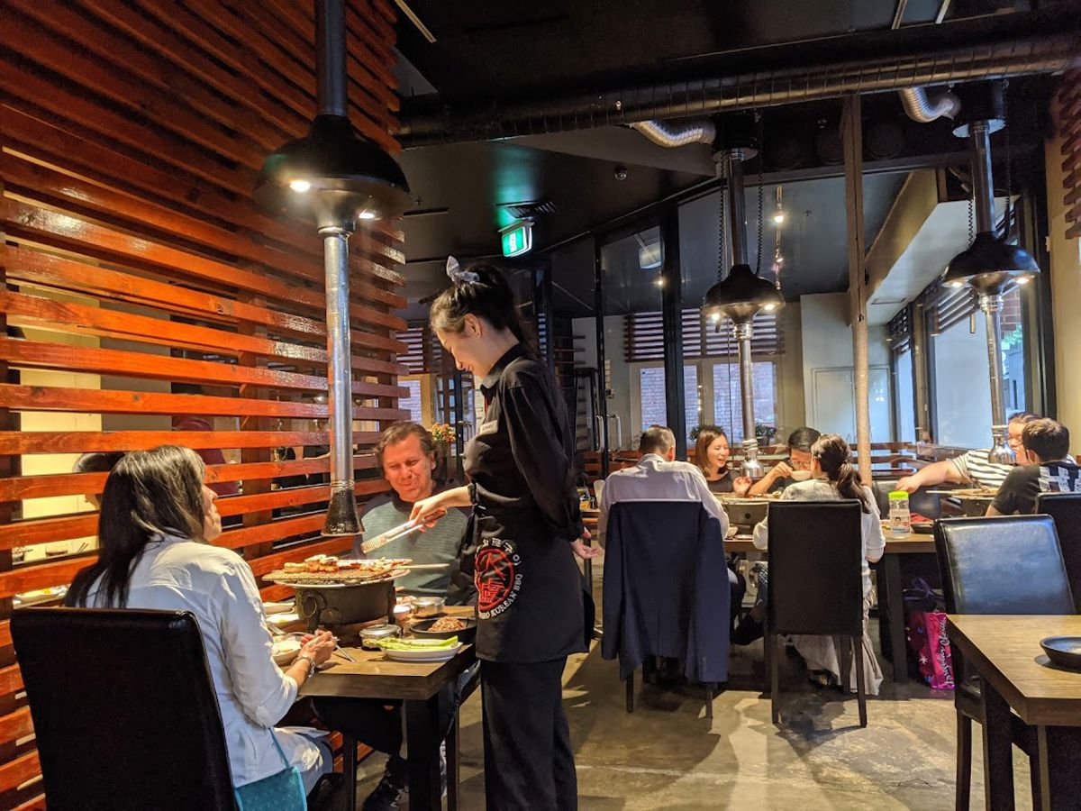 Hwaro Korean Barbecue - Logo