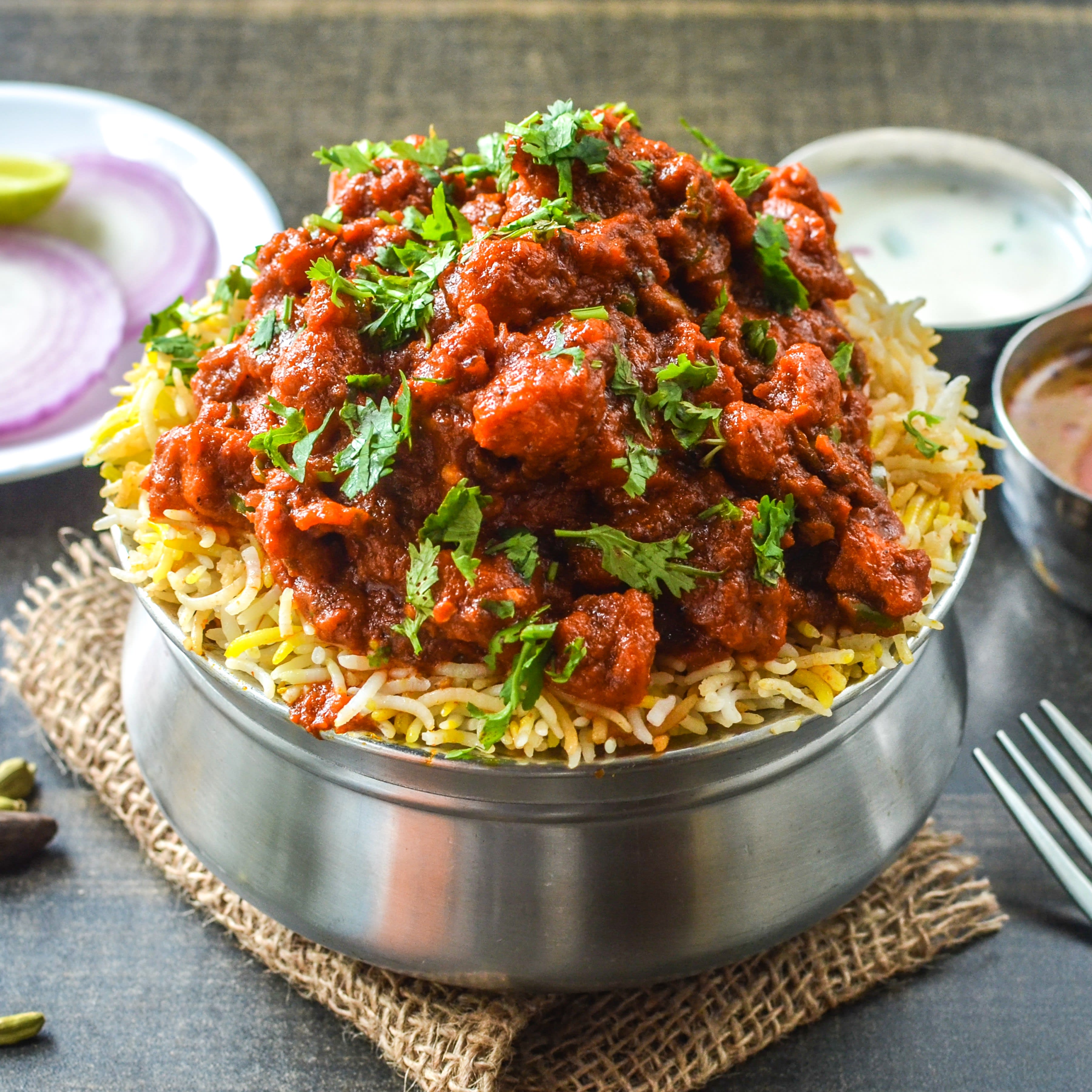 Hyderabadi Dum Biryani - Logo