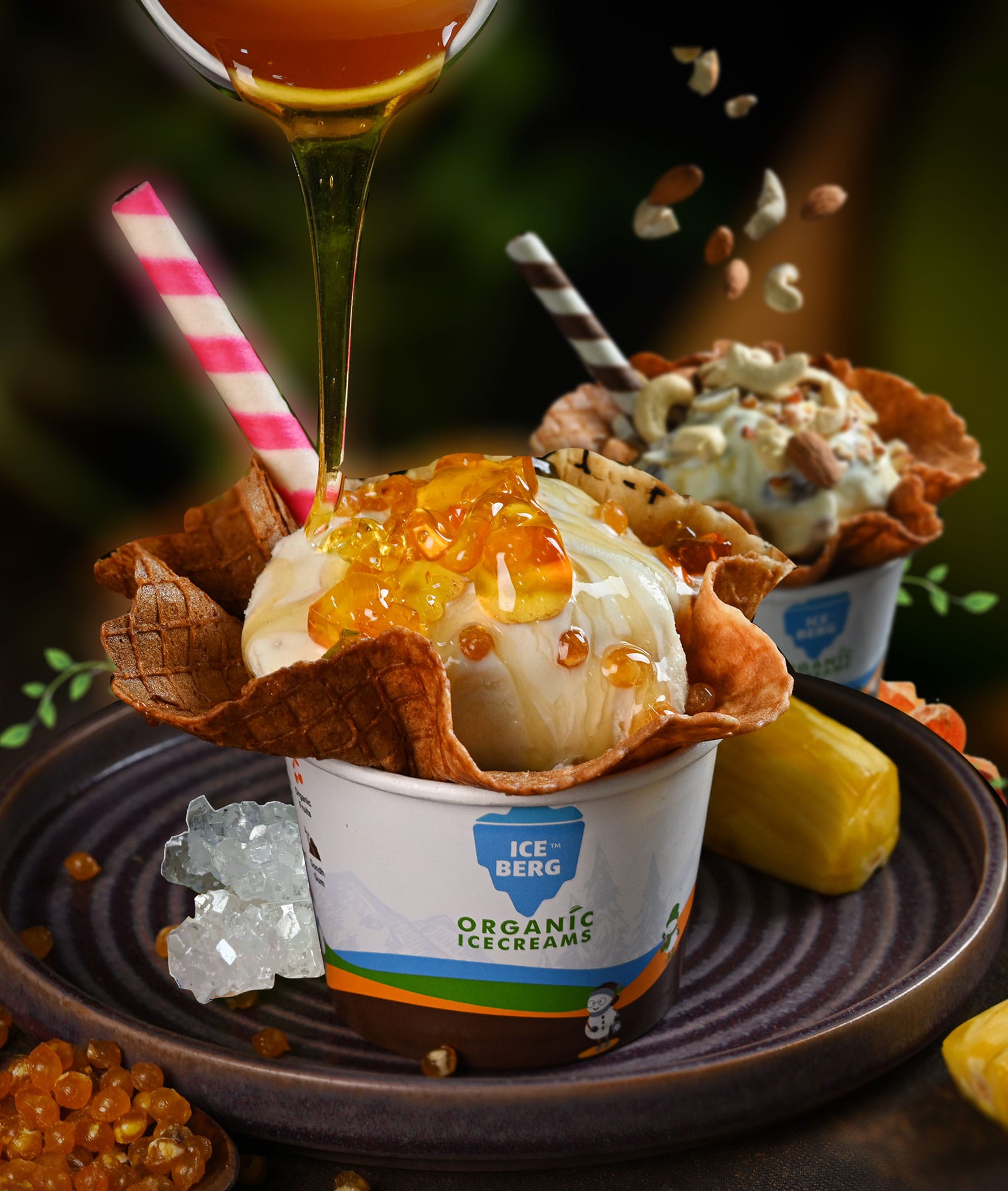 Iceberg organic icecreams - Logo