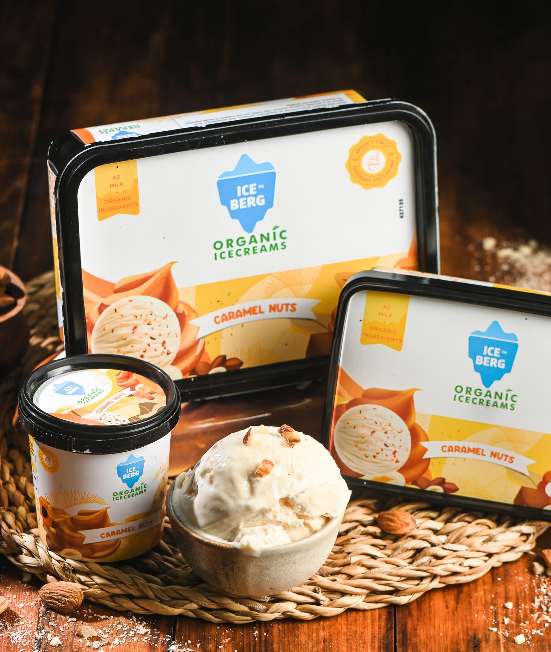 Iceberg Organic Icecreams - Logo