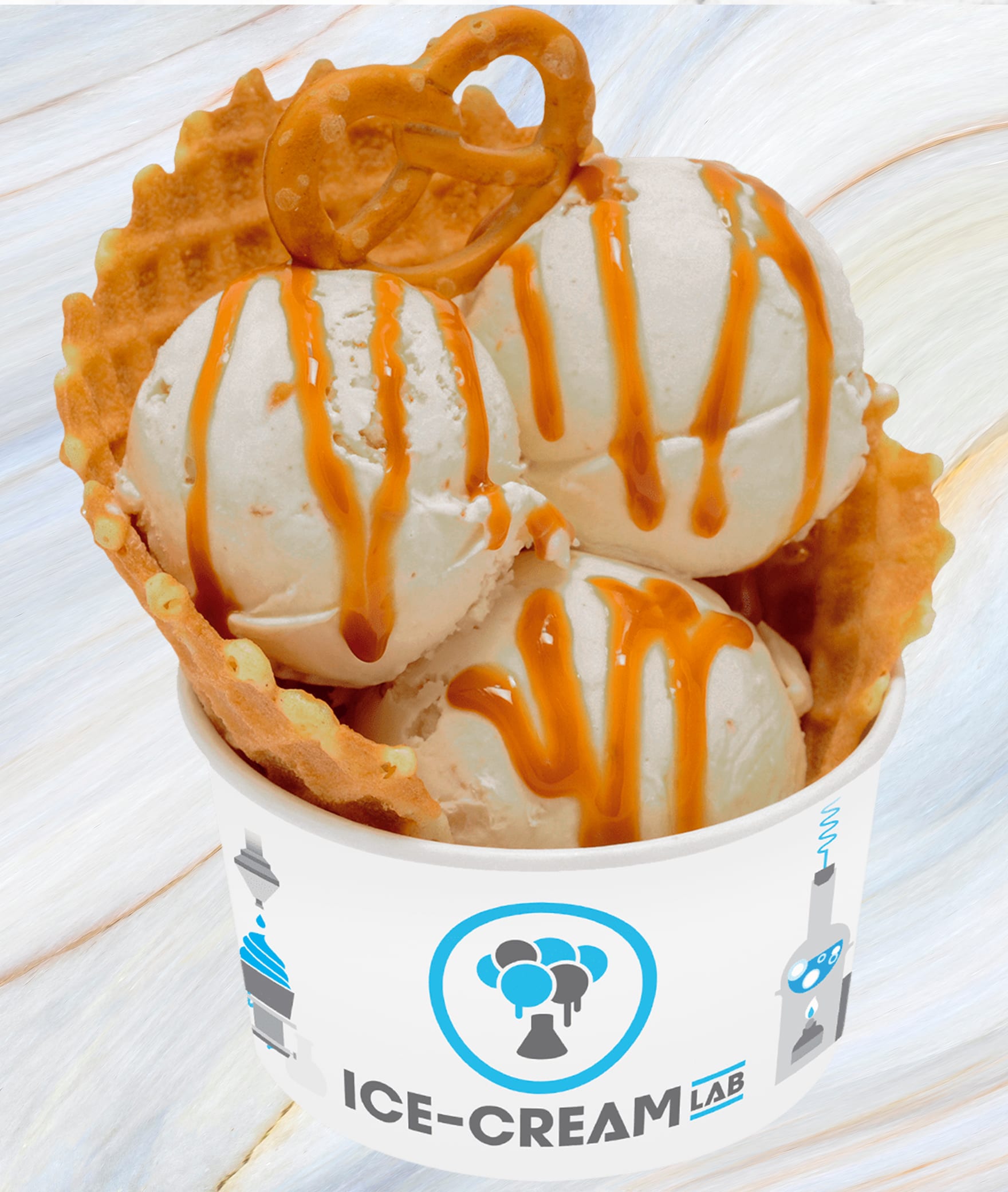 ICE CREAM LAB - Logo