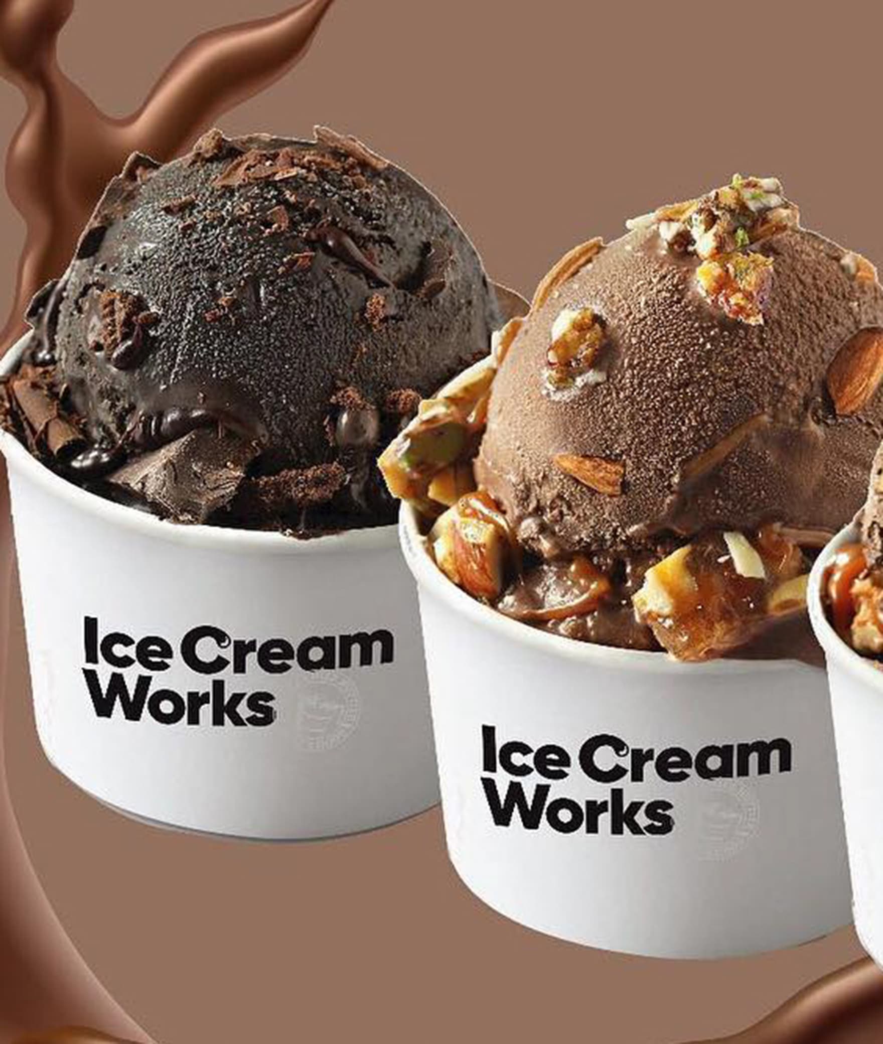 Ice Cream Works - Logo