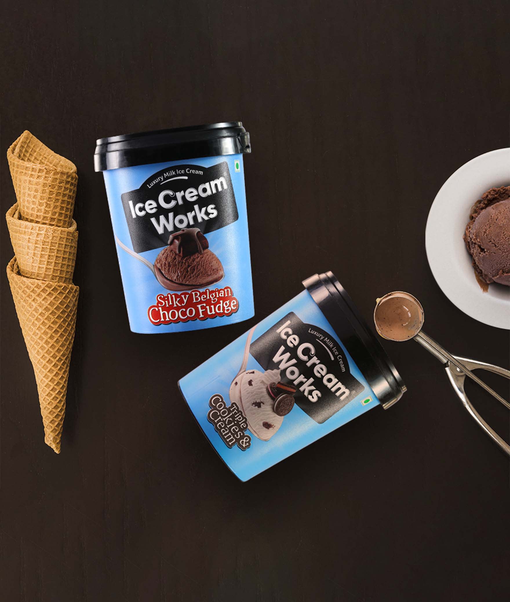 Ice Cream Works - Logo