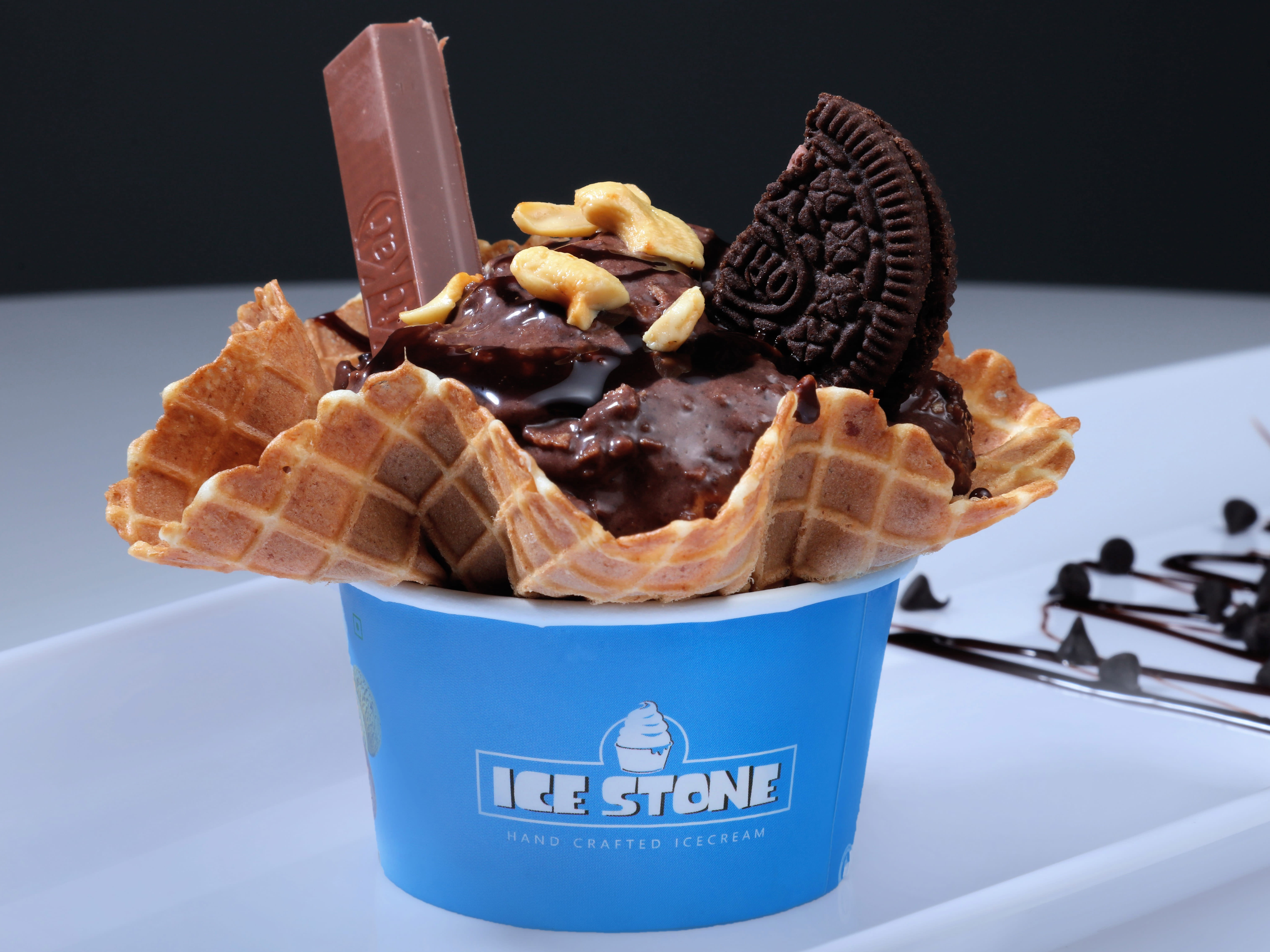 ICE STONE ICE CREAM - Logo
