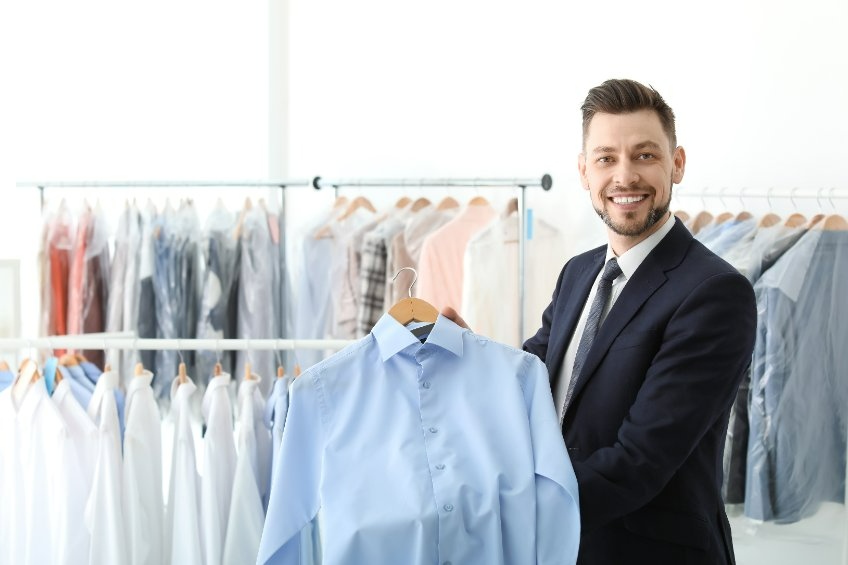 Ideal Dry Cleaners - Logo