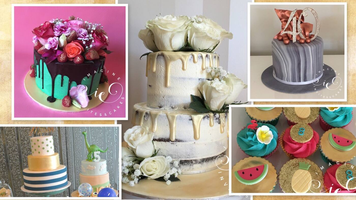 Imagine Invites and Cakes - Logo