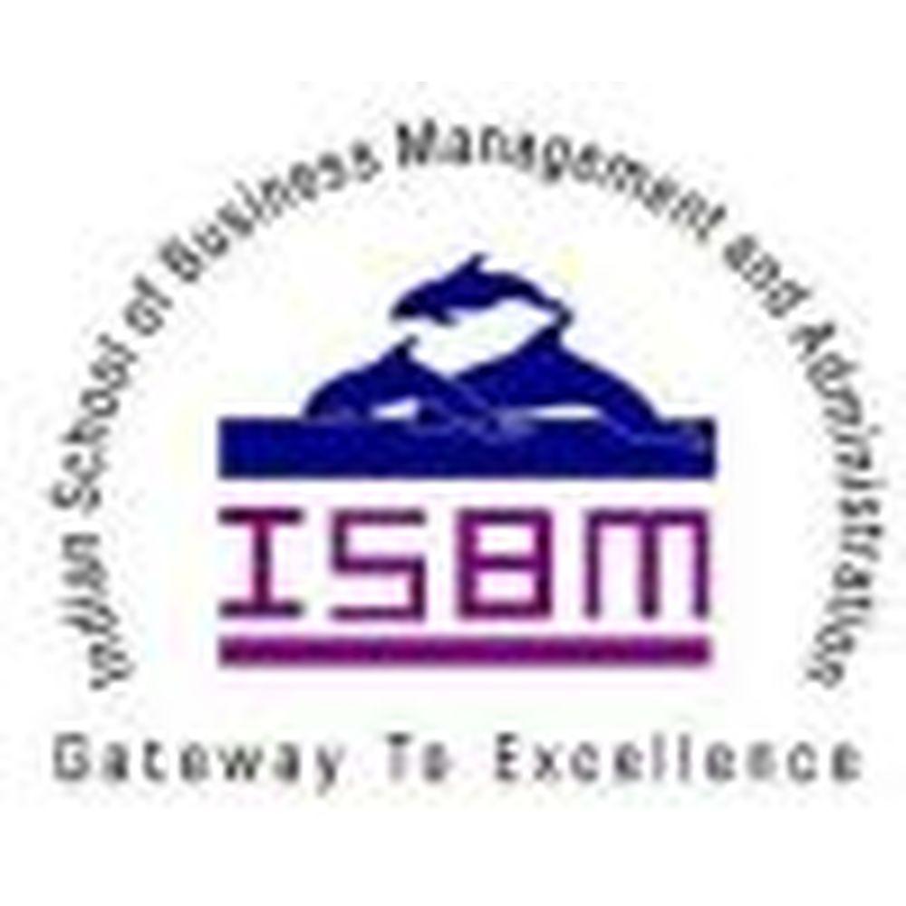 Indian School of Business Management & Administration (ISBM), Jaipur - Logo