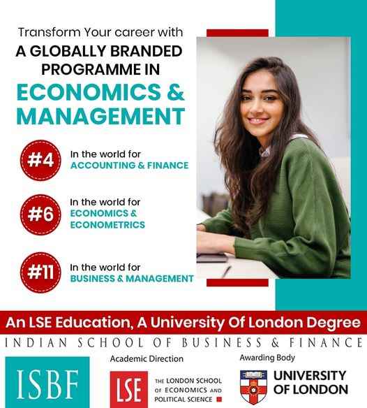 Indian School Of Business And Finance - Cover photo