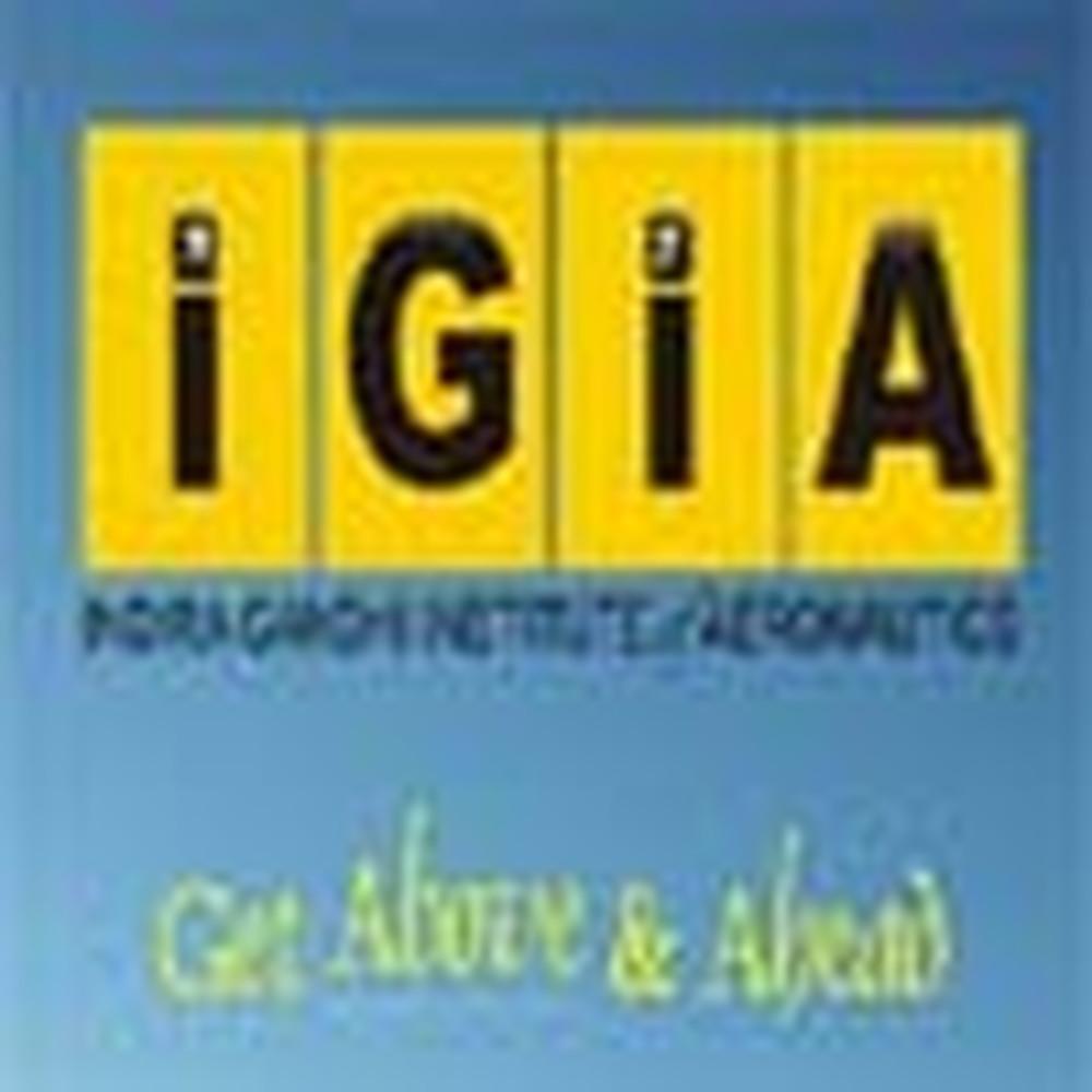 Indira Gandhi Institute of Aeronautics (IGIA), Chennai - Logo