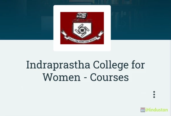 Indraprastha College for Women - Courses - Logo