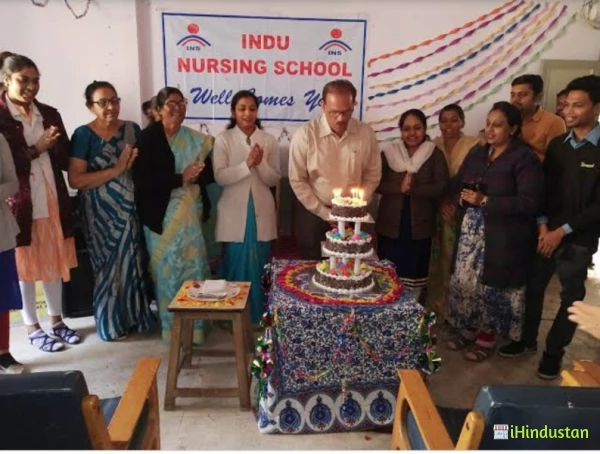 Indu Nursing School - Logo