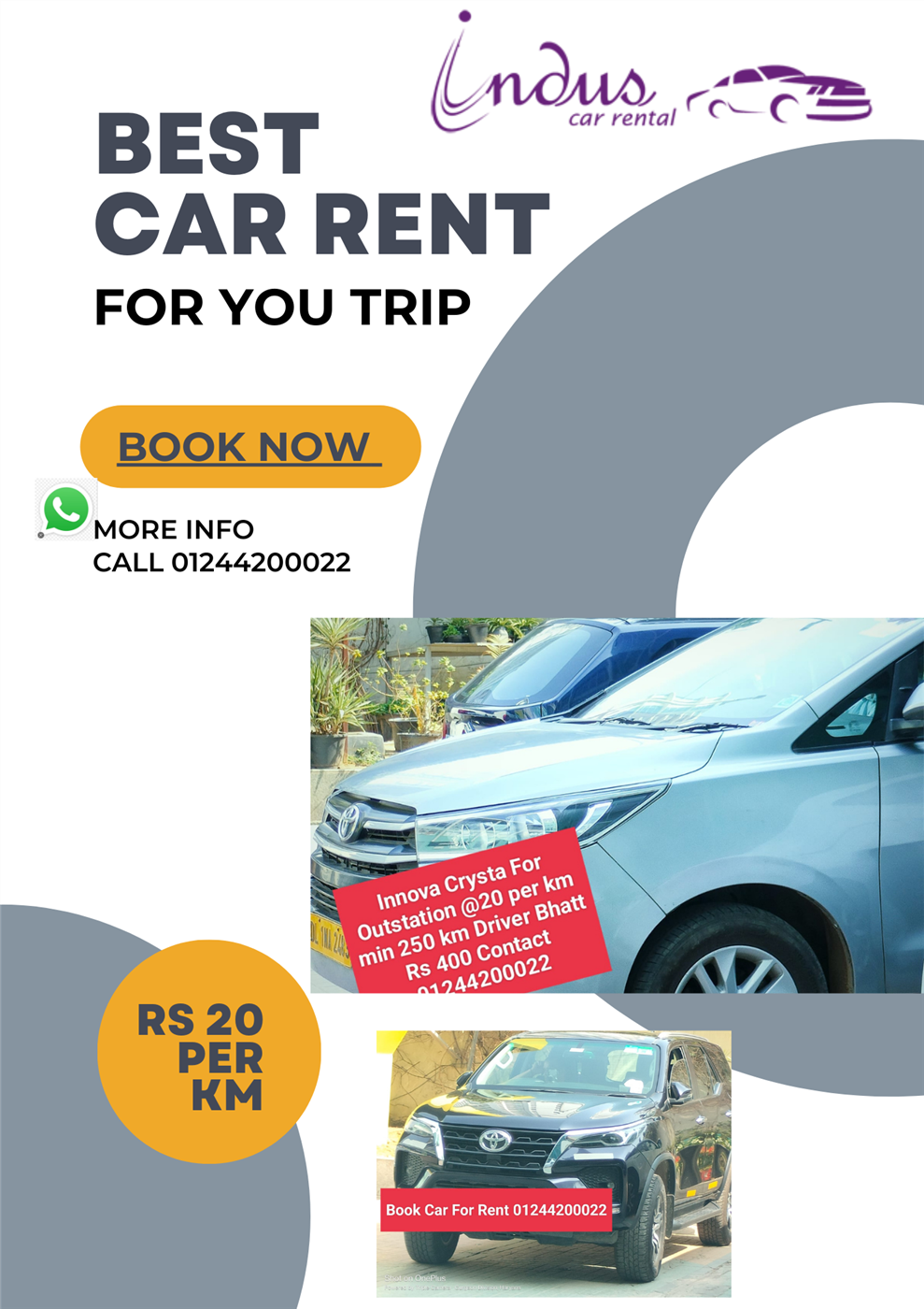 Indus Car Rental - Cover photo