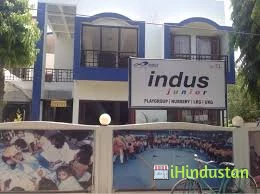 Indus Junior School,Indore - Logo