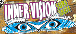 Inner Vision Surf �n� Skate - Logo