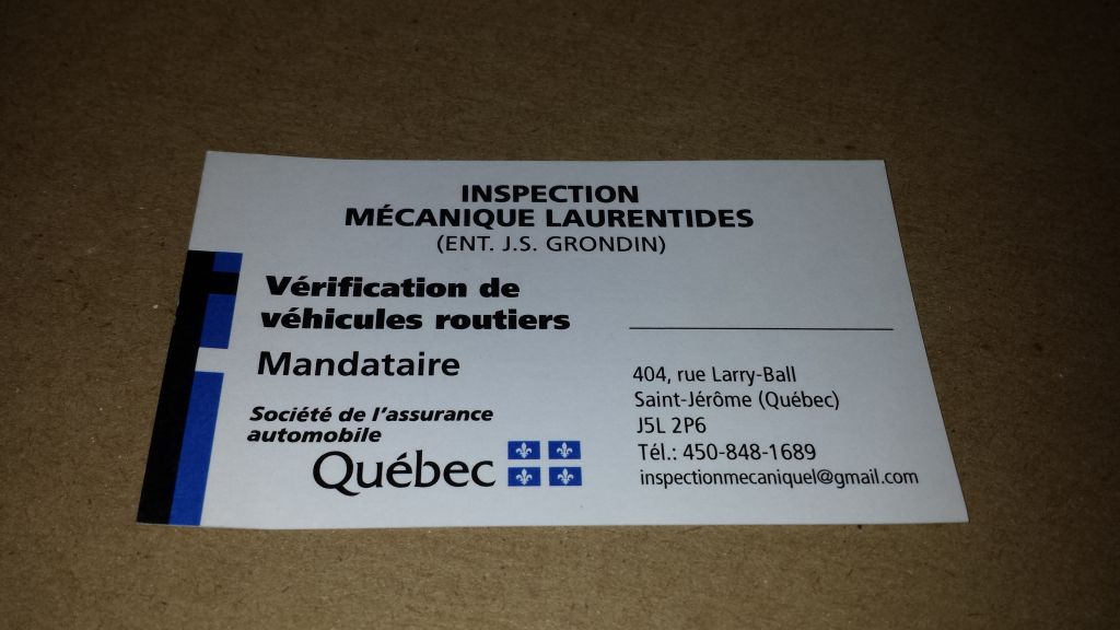 Inspection Mécanique Laurentides - Logo