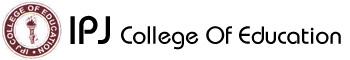 IPJ College of Education (IPJCE) - Logo