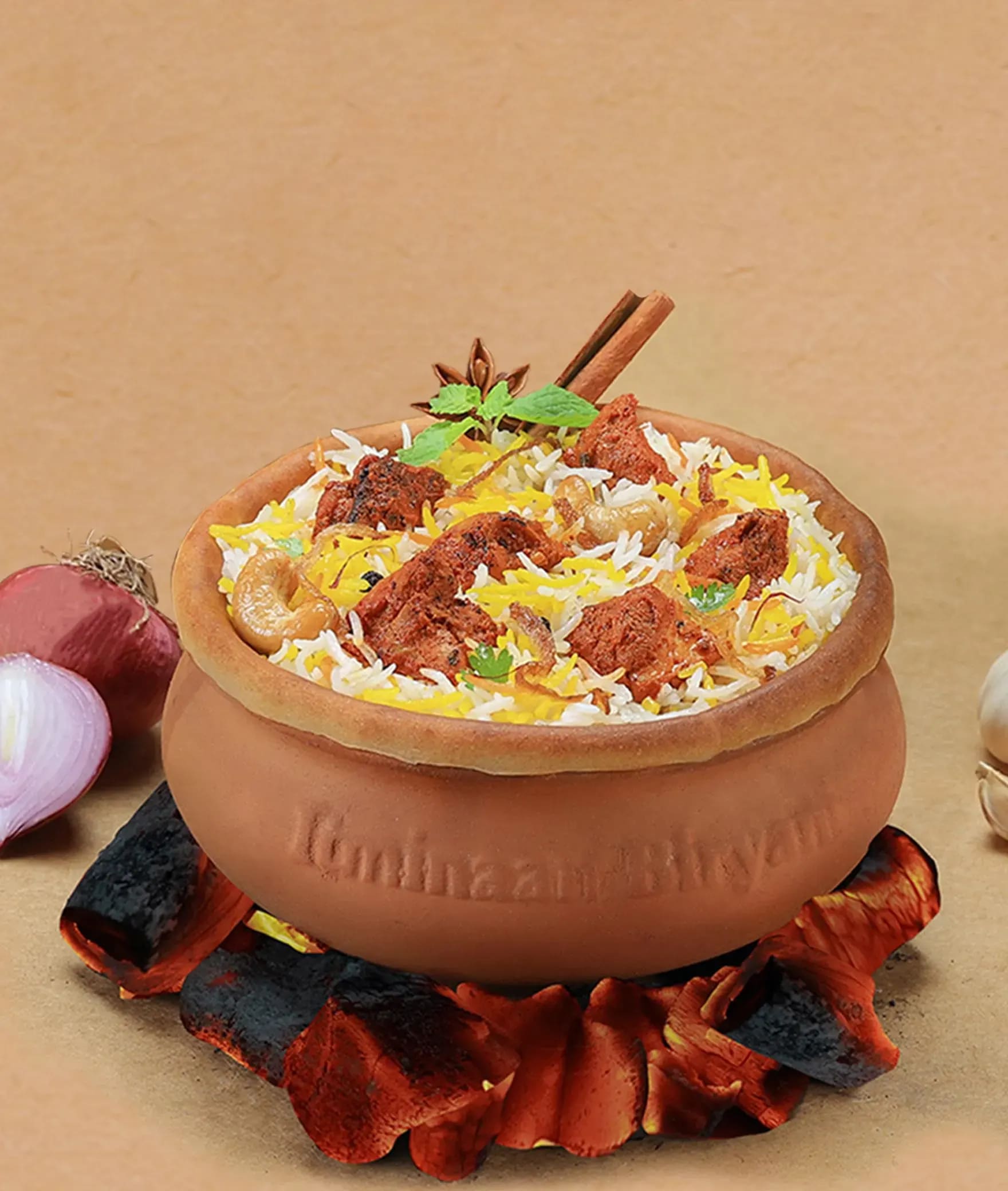 Itminaan Matka Biryani - Slow Cooked - Logo