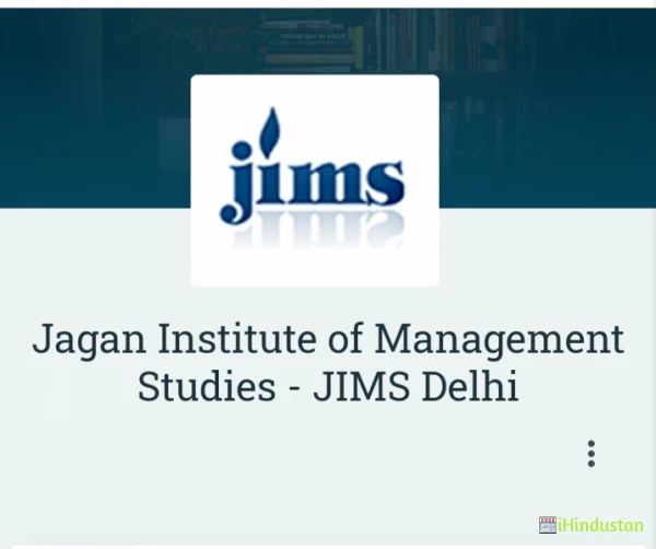Jagan Institute of Management Studies - JIMS Delhi - Logo