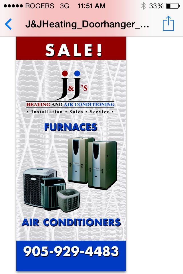 J&a;J&s;s Heating and Air Conditioning - Logo