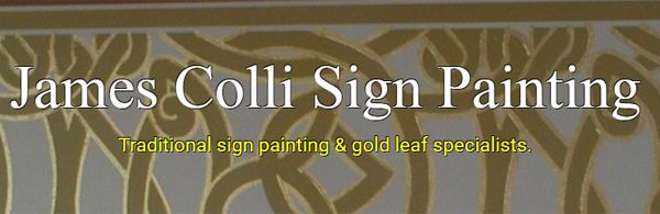 James Colli Sign Painting - Logo