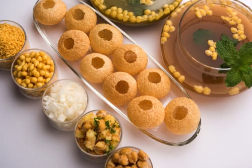 Jamshedpur chats and golgappa - Logo