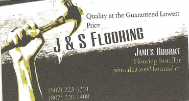 J &a; S Flooring Installation - Logo